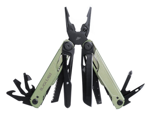 Black Eagle Yukon Forest Green Multitool