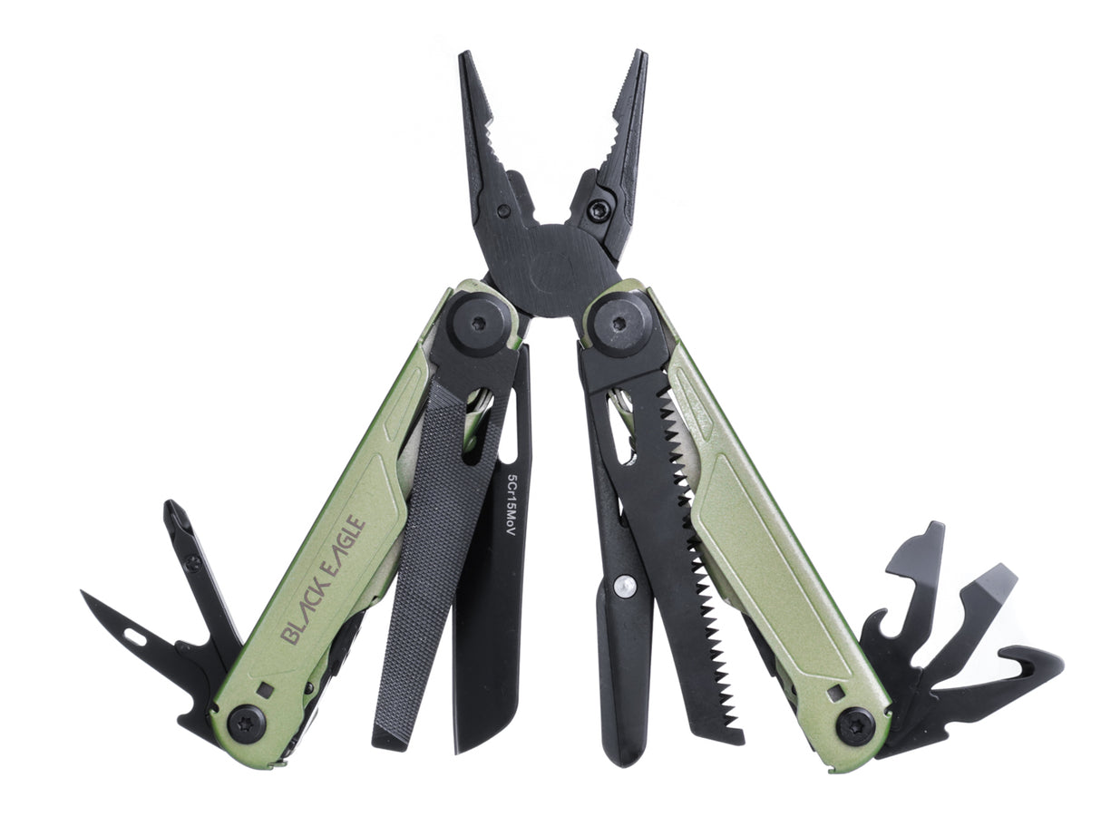 Black Eagle Yukon Forest Green Multitool