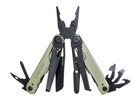 Black Eagle Yukon Forest Green Multitool