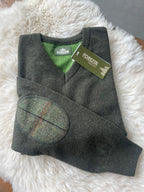 Foresta Albert herentrui met V-hals, olive
