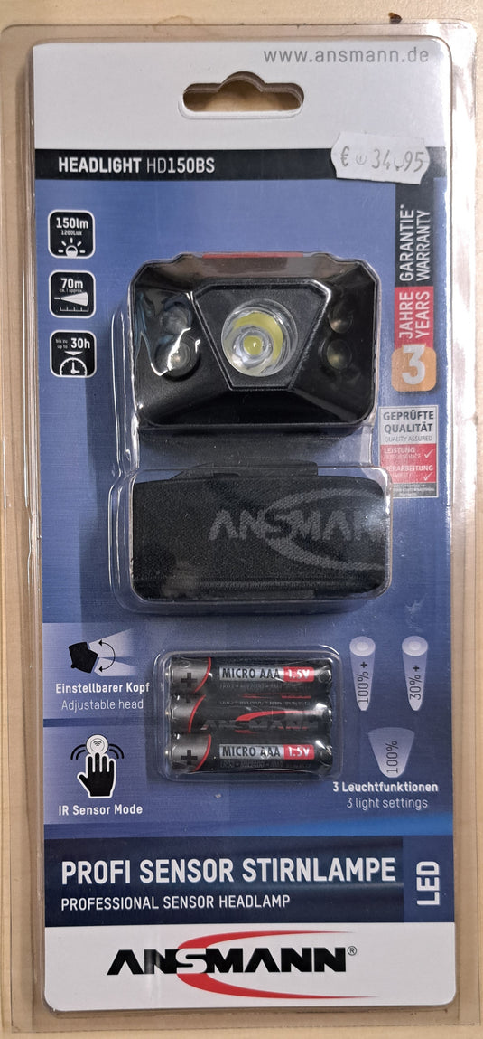 Flashlight Ansmann M1500 F