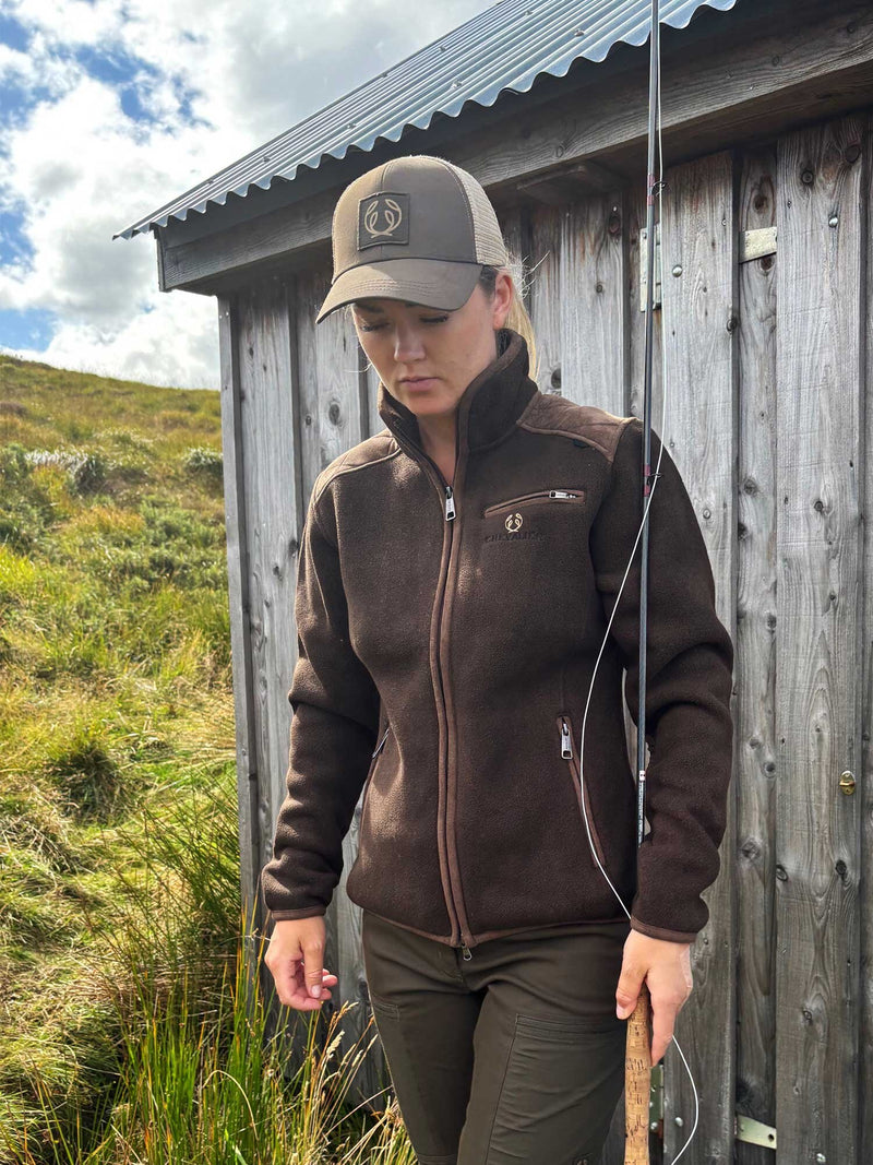 Afbeelding laden in Galerijviewer, Ashwick Fleece Jacket Women - Brown
