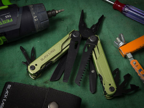 Black Eagle Yukon Forest Green Multitool
