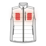 Deerhunter Heat Padded Waistcoat, wood