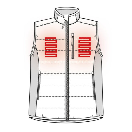 Deerhunter Heat Padded Waistcoat, wood