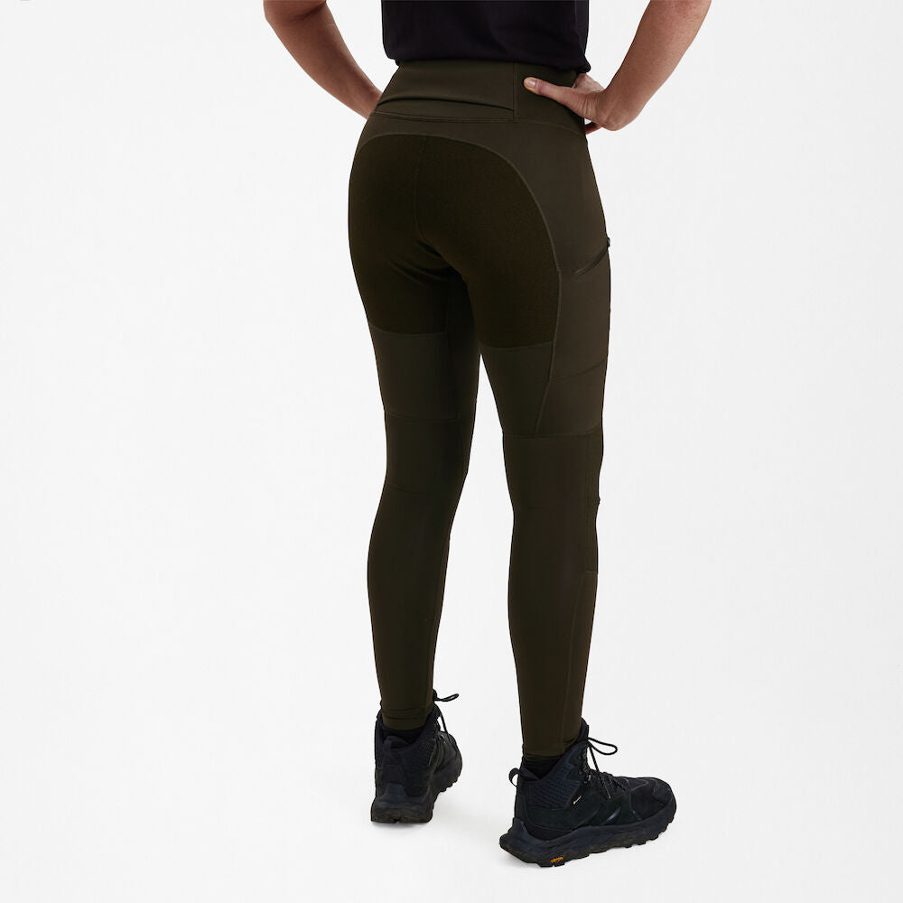 Deerhunter Lady Reinforced Tights, art green