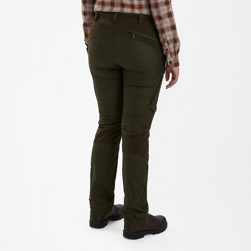 Afbeelding laden in Galerijviewer, Deerhunter Lady Ann Trousers, deep green
