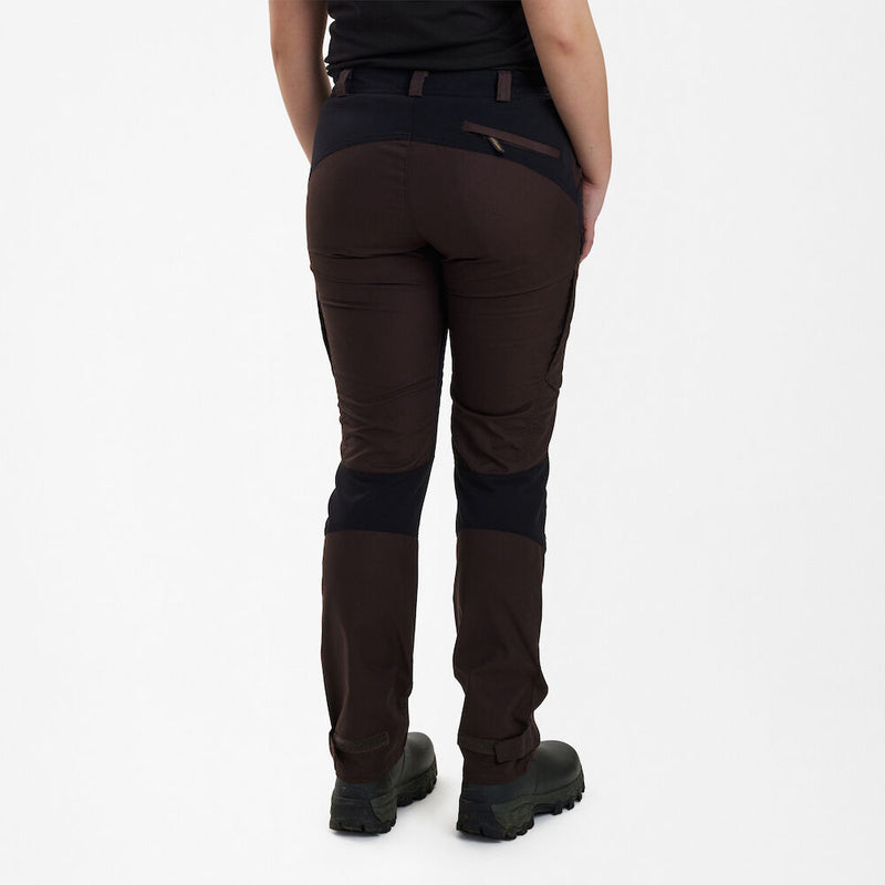 Afbeelding laden in Galerijviewer, Deerhunter Lady Ann Trousers, dark prune
