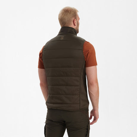 Deerhunter Heat Padded Waistcoat, wood