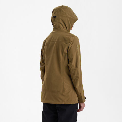 Load image into Gallery viewer, deerhunter lady Sarek Shell Jacket with hood Butternut - Het Brabants Jachthuis
