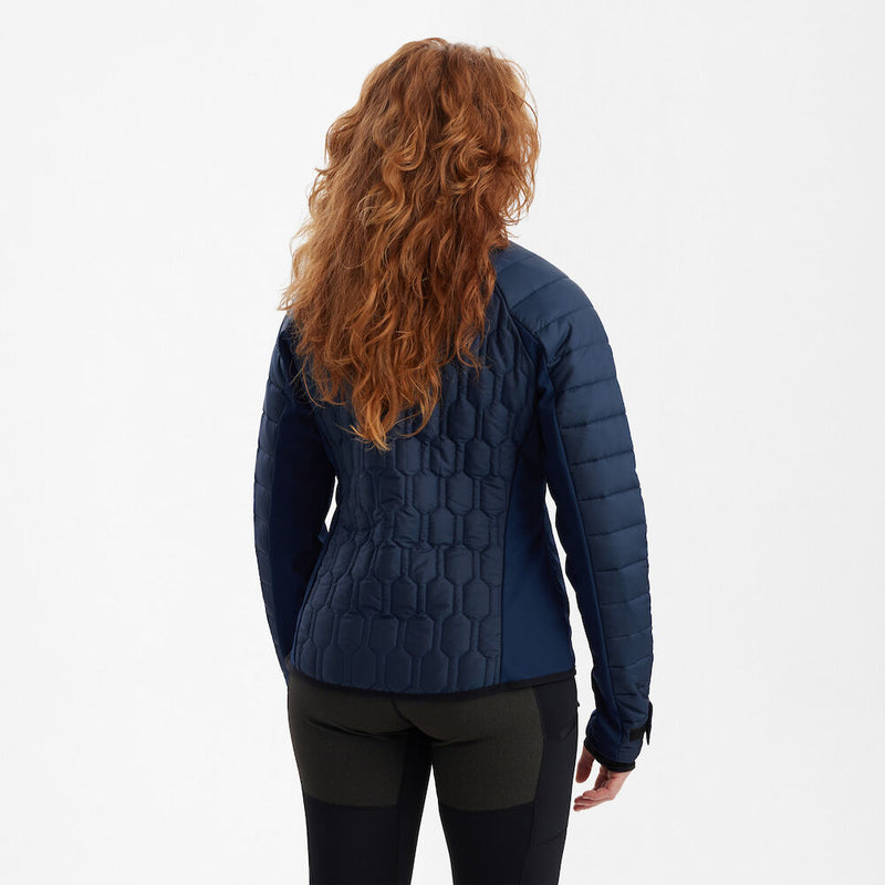 Afbeelding laden in Galerijviewer, Deerhunter Lady Mossdale Quilted Jacket, navy
