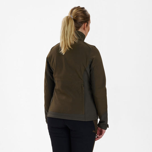 Deerhunter Lady Roja Softshell Jacket, fallen leaf