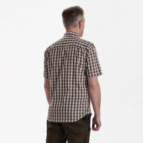 Deerhunter Jeff Shirt, brown check