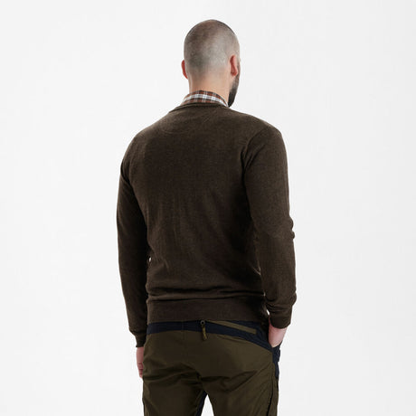 Deerhunter Kingston met V-hals donkerbruin - Het Brabants Jachthuis