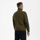 Deerhunter Sheffield Knit with zip-neck, Cypres
