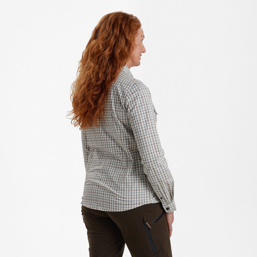 Deerhunter Lady Harper Shirt, green check