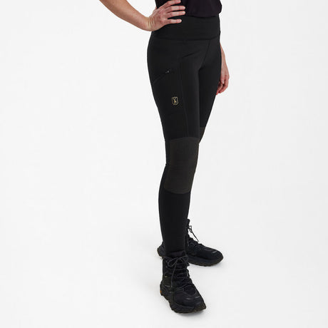 Deerhunter Lady Reinforced Tights, black