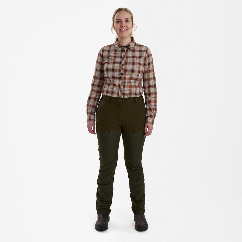 Afbeelding laden in Galerijviewer, Deerhunter Lady Ann Trousers, deep green
