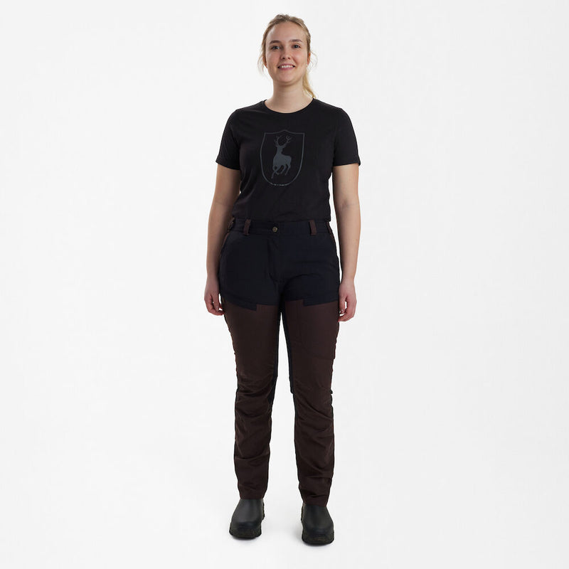 Afbeelding laden in Galerijviewer, Deerhunter Lady Ann Trousers, dark prune
