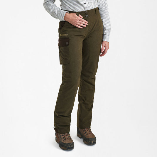 Deerhunter Lady Eagle Trousers, tarmac green