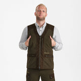 Deerhunter Eagle Waistcoat, tarmac green