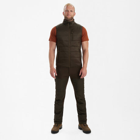 Deerhunter Heat Padded Waistcoat, wood