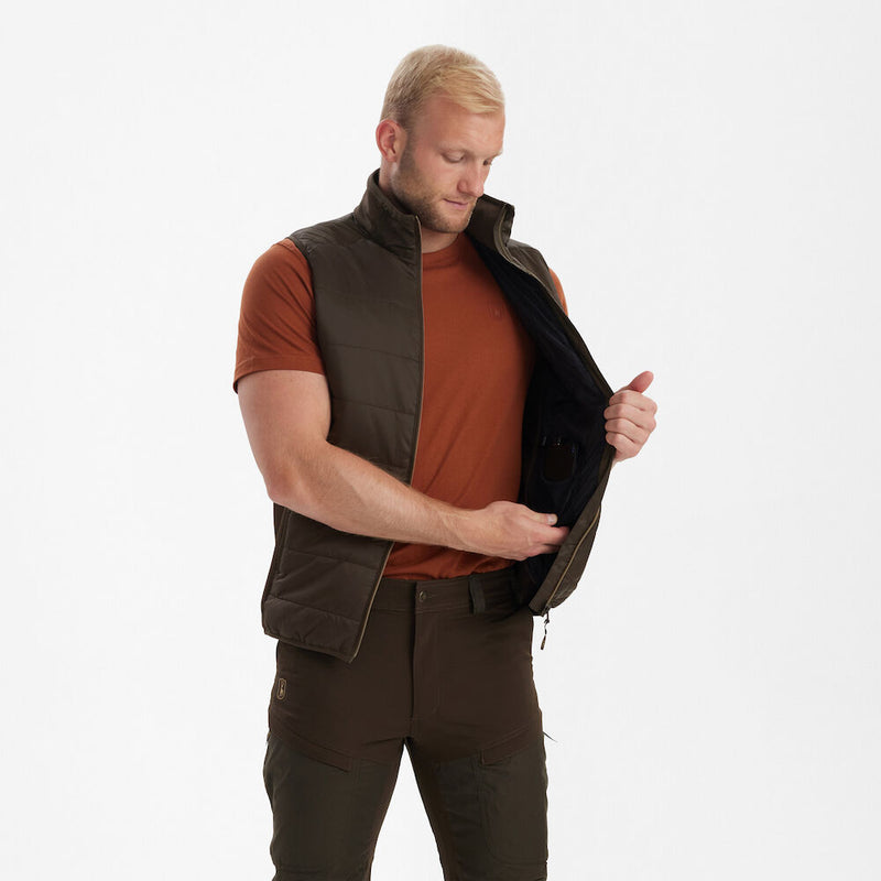 Afbeelding laden in Galerijviewer, Deerhunter Heat Padded Waistcoat, wood
