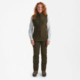 Deerhunter Lady Eagle Waistcoat, tarmac green