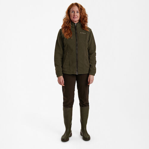 Deerhunter Lady Josephine Fleece w. Membrane Groen - Het Brabants Jachthuis