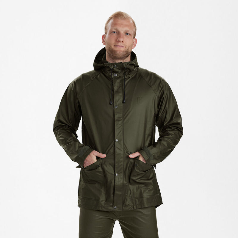 Afbeelding laden in Galerijviewer, Deerhunter Hurricane Rain Jacket, art green
