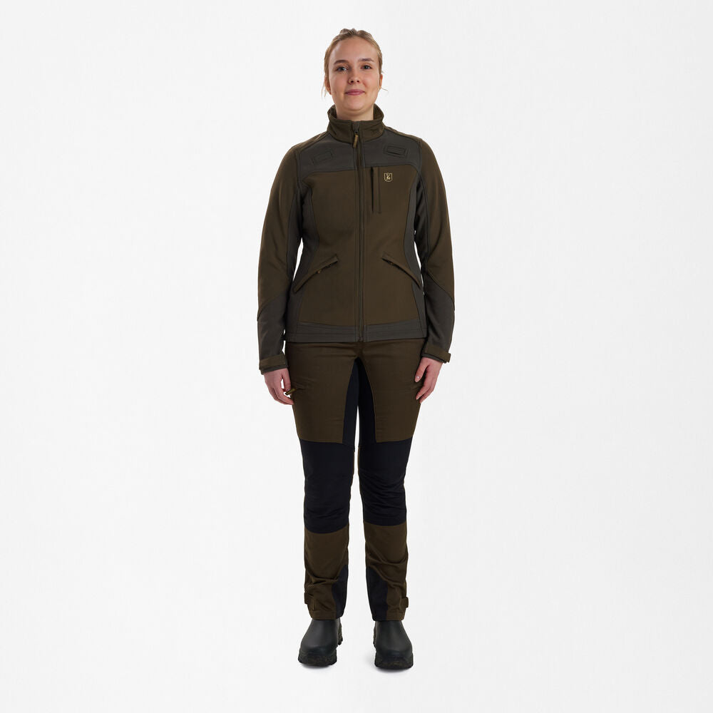 Deerhunter Lady Roja Softshell Jacket, fallen leaf