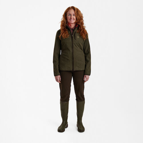 Load image into Gallery viewer, Deerhunter Lady Pam Bonded Fleece Jacket Reversible - Het Brabants Jachthuis
