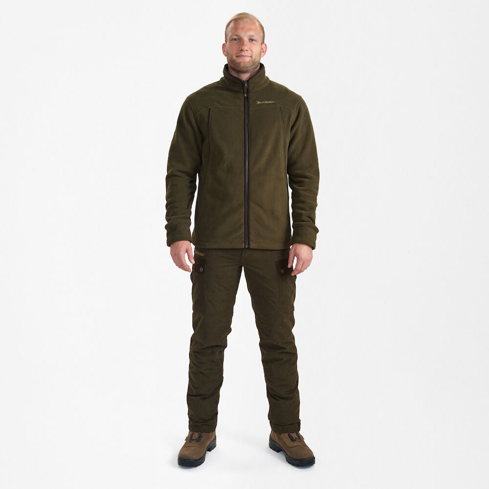 Deerhunter Eagle fleece jacket, tarmac green