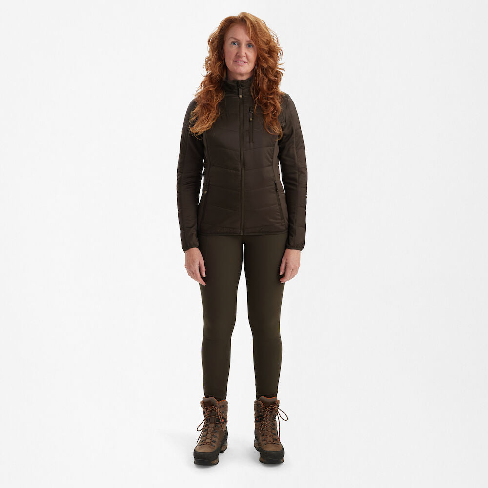 Deerhunter Lady Heat Padded Jacket, wood