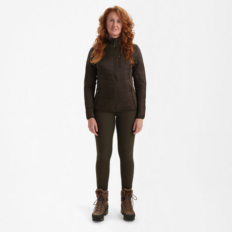 Deerhunter Lady Heat Padded Jacket, wood