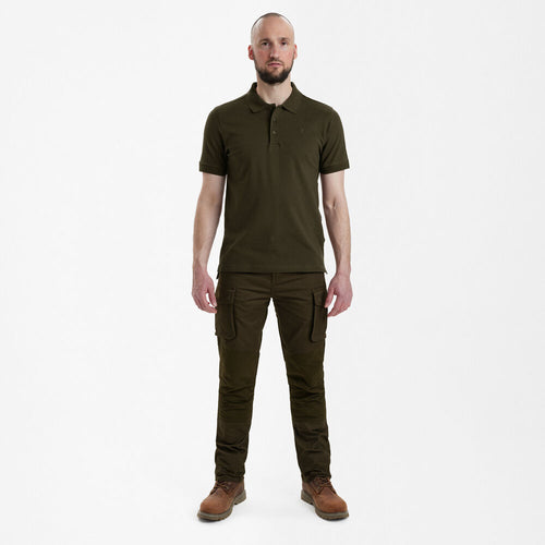 Deerhunter Harris Polo Shirt, deep green