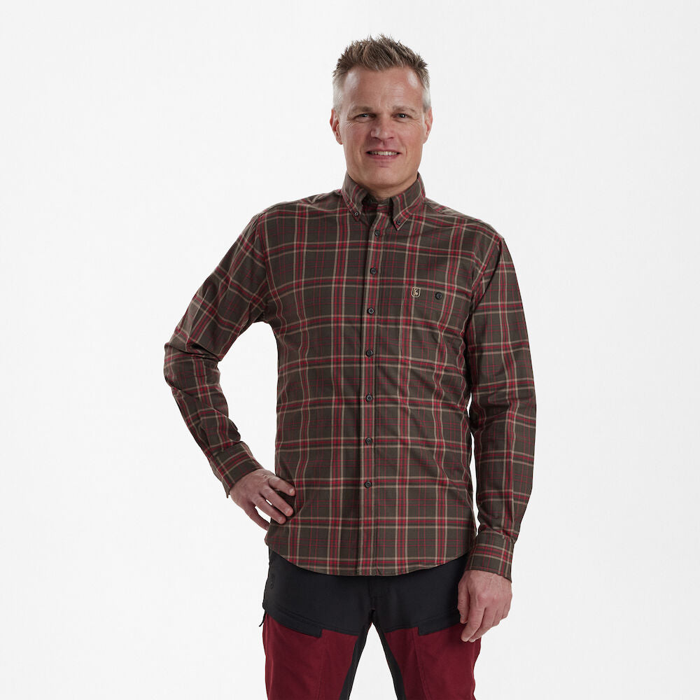 Deerhunter Eli Shirt, green check