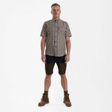 Deerhunter Jeff Shirt, brown check