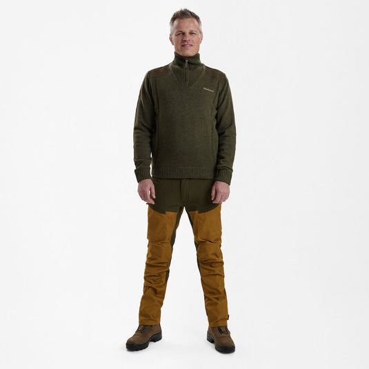 Deerhunter Carlisle Knit with stormliner, green melange