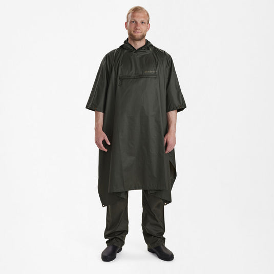 Deerhunter Survivor Rain Poncho, wood