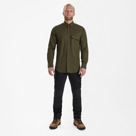 Deerhunter Liam Shirt, tarmac green
