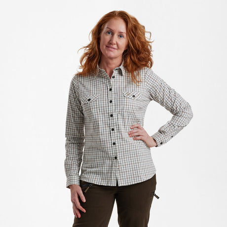 Deerhunter Lady Harper Shirt, green check