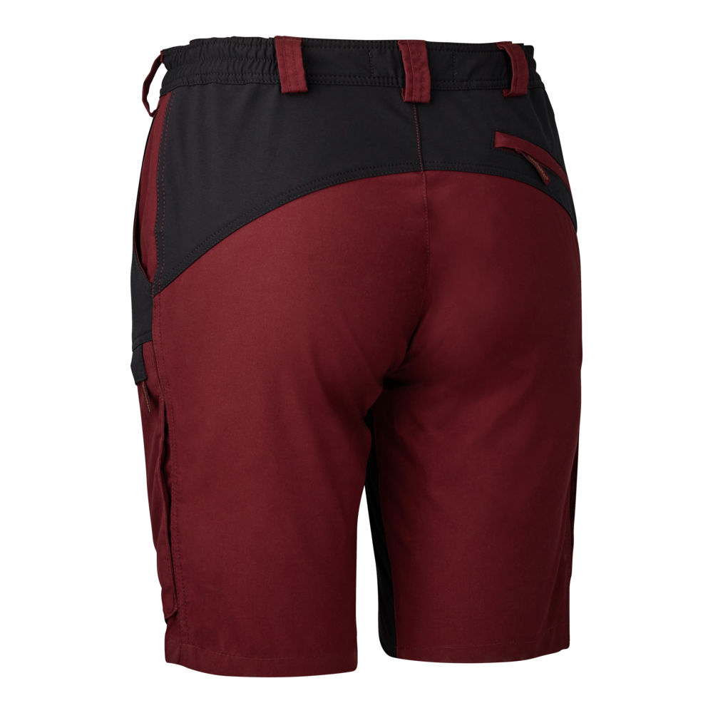 Deerhunter Lady Ann Shorts, oxblood red
