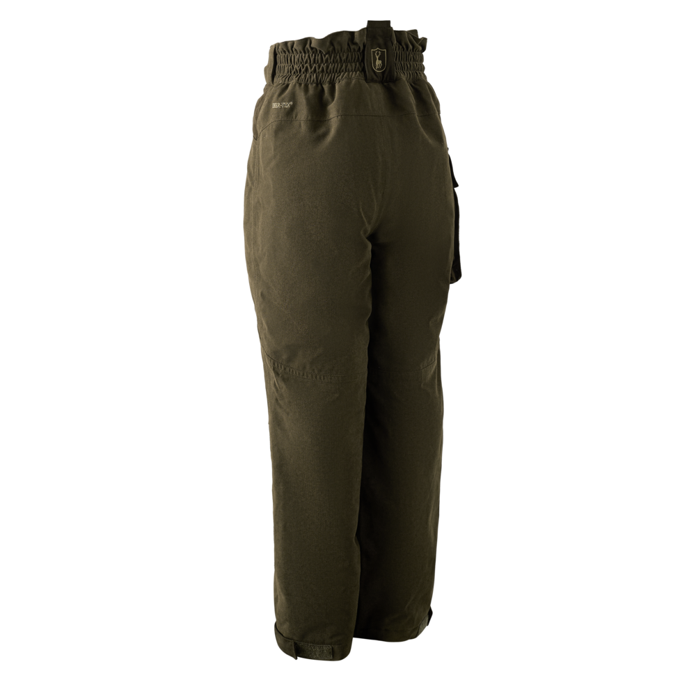 Deerhunter Youth Eagle Winter Trousers, tarmac green