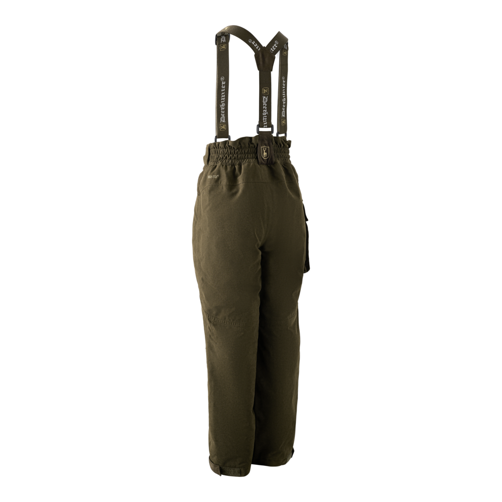 Deerhunter Youth Eagle Winter Trousers, tarmac green