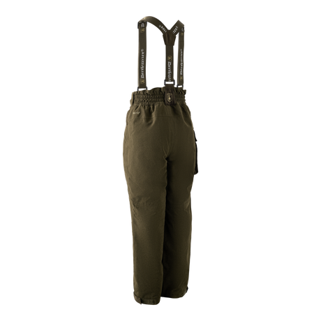 Deerhunter Youth Eagle Winter Trousers, tarmac green