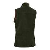 Deerhunter Lady Cumbria Fleece Waistcoat, forest ember