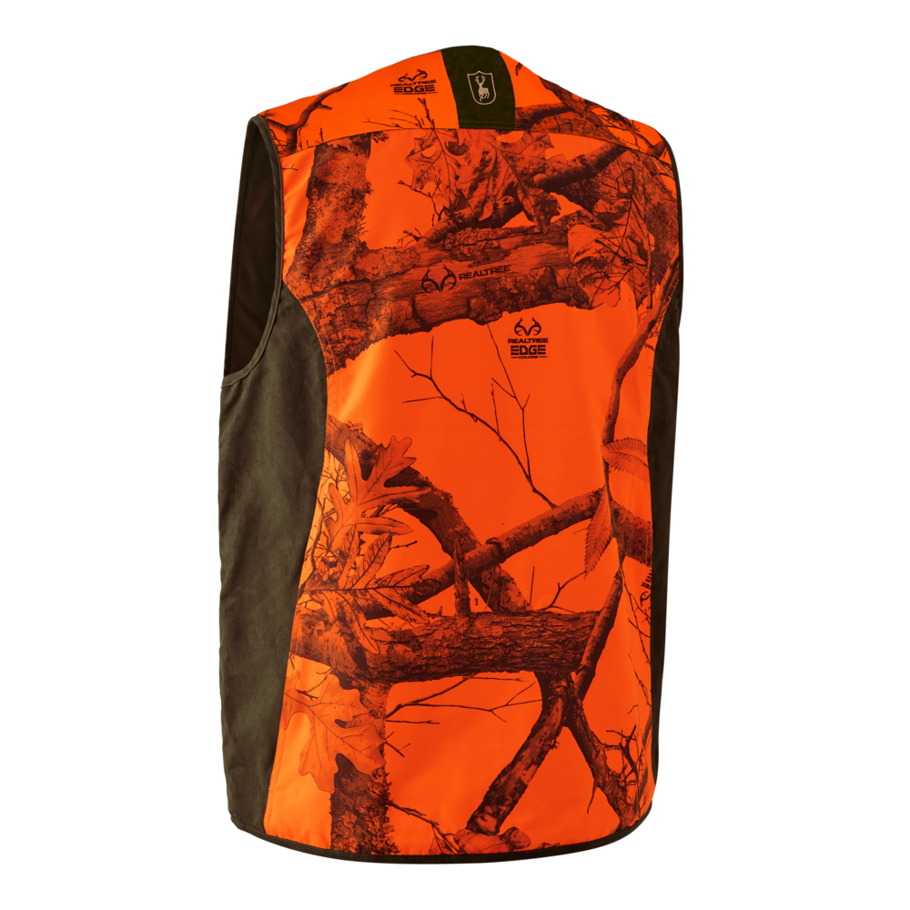 Deerhunter Eagle Waistcoat, real tree edge orange