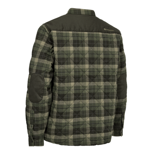 Deerhunter Elbert Padded Shirt Jacket, green check