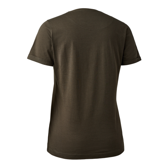 Deerhunter Lady Ella T-shirt, dark olive